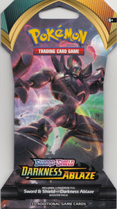 Pokemon Sword & Shield Darkness Ablaze Sleeved Booster Pack