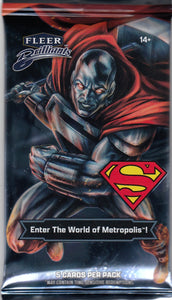 2025 Upper Deck Fleer Brilliants Superman Retail Pack