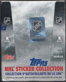 2024/25 Topps NHL Sticker Collection Box