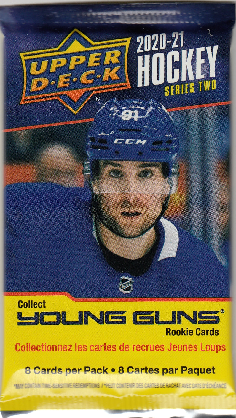 2020/21 Upper Deck Series 2 Hockey Retail Pack