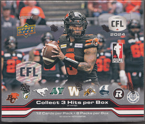 2024 Upper Deck CFL Football Hobby Box