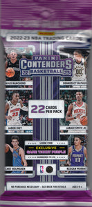 2022/23 Panini Contenders Basketball Value Pack