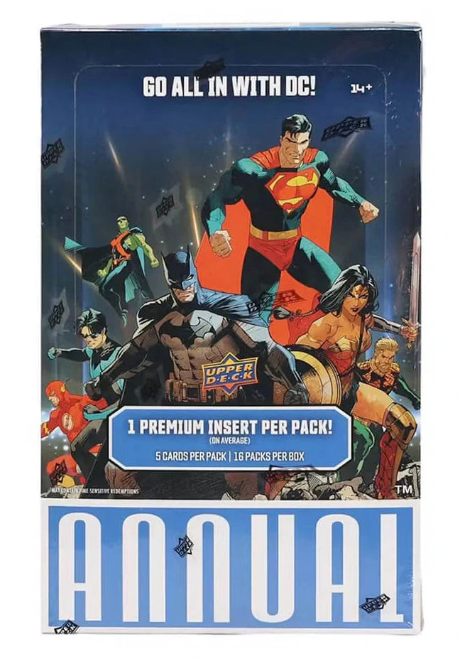 2024-25 Upper Deck DC Annual Hobby Box