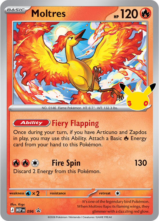Pokémon TCG: 30th Celebration Poster Collection (September 16th)