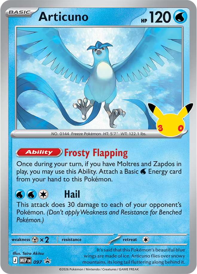 Pokémon TCG: 30th Celebration Poster Collection (September 16th)