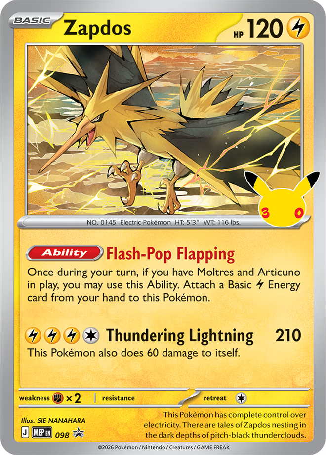 Pokémon TCG: 30th Celebration Poster Collection (September 16th)