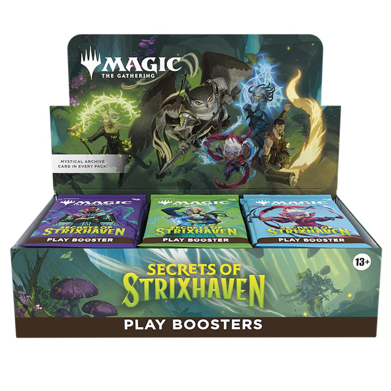 Magic The Gathering TCG: Secrets of Strixhaven Play Booster Box