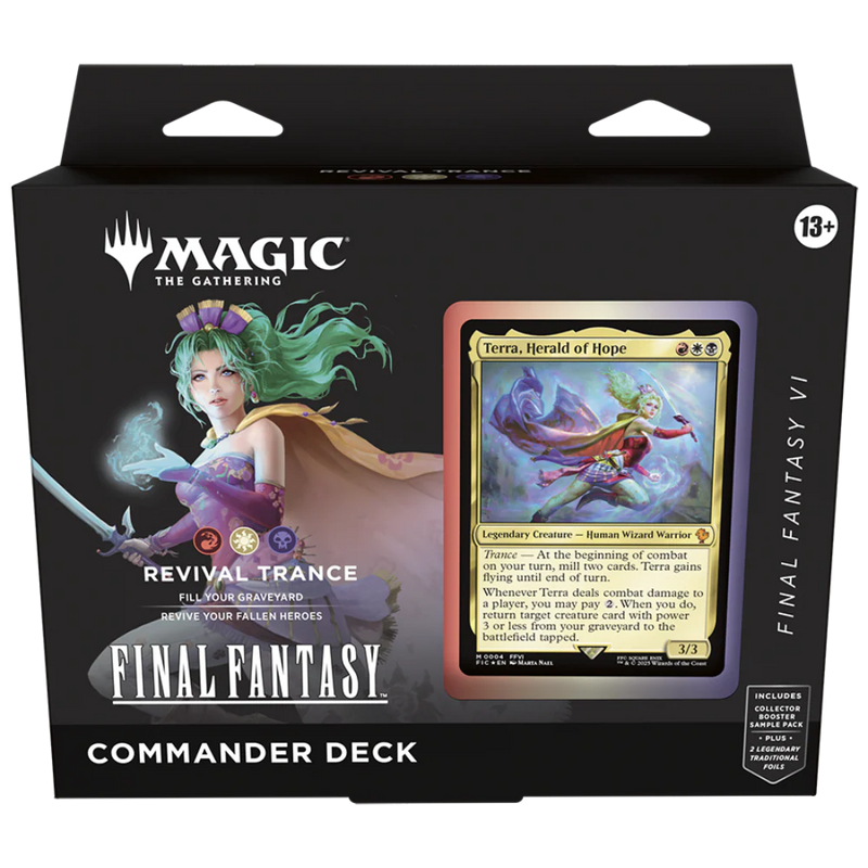 Magic the Gathering: Final Fantasy Revival Trance Commander Deck