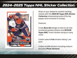 2024/25 Topps NHL Sticker Collection Box