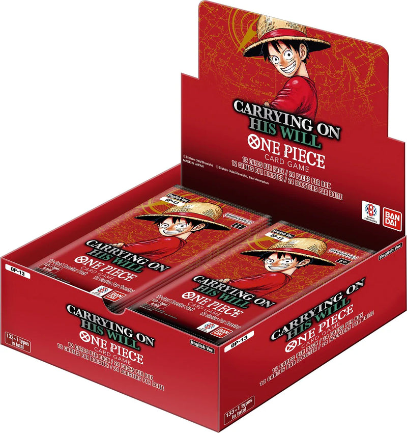 One Piece Card Game BOX - Carrying on his will [OP-13]