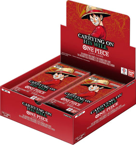 One Piece Card Game BOX - Carrying on his will [OP-13]