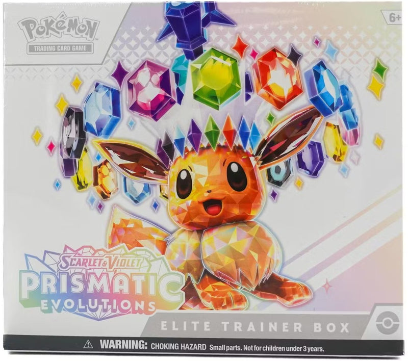 Pokemon Scarlet & Violet: Prismatic Evolutions Elite Trainer Box