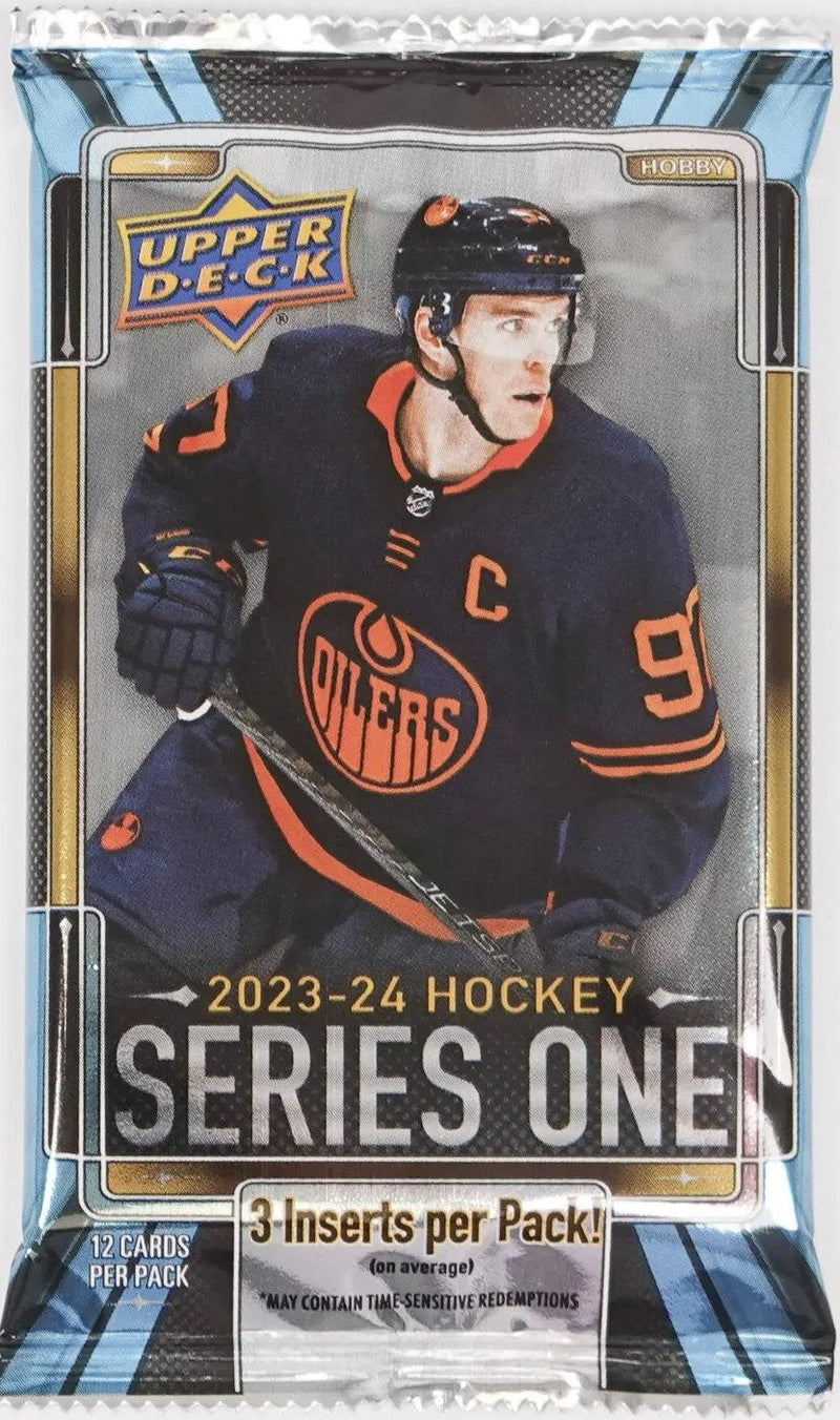 2023/24 Upper Deck Series 1 Hockey Hobby Pack