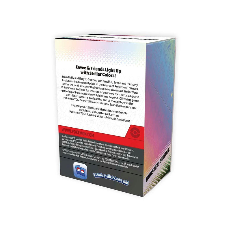 Pokémon Scarlet & Violet: Prismatic Evolutions Booster Bundle