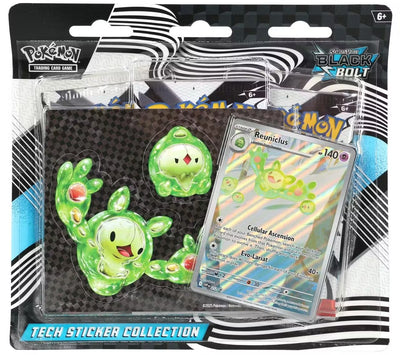 Pokemon Scarlet & Violet: Black Bolt Tech Sticker Collection Pack