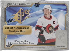 2022/23 Upper Deck SPx Hockey Hobby Box
