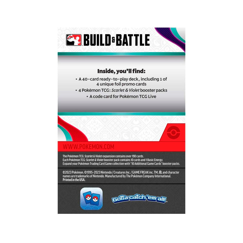 Pokémon Scarlet & Violet: Build & Battle Box