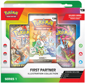 Pokemon - First Partner Illustration Collection - Series 1
