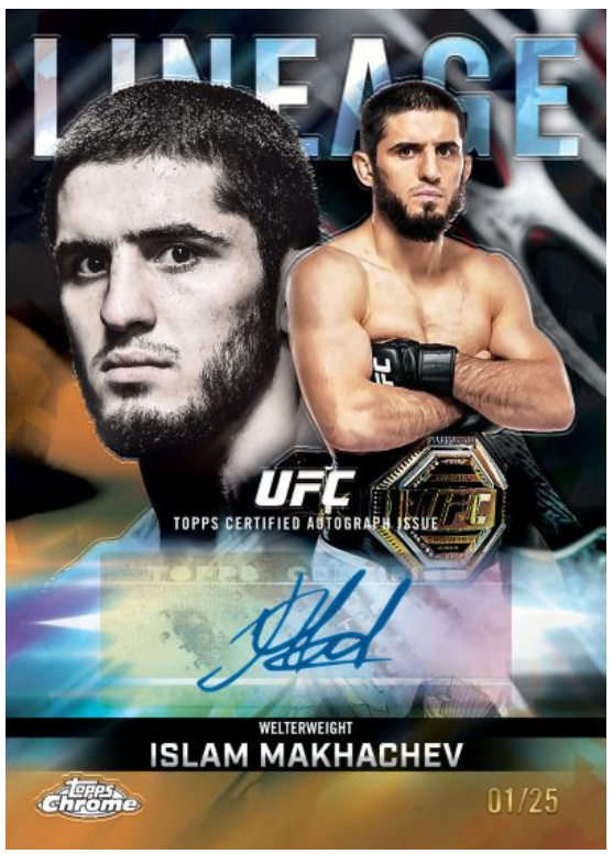 2026 Topps Chrome Sapphire Edition UFC