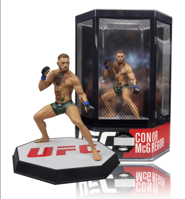 UFC SALE Topps Chrome Blaster & Mcgreggor Figure