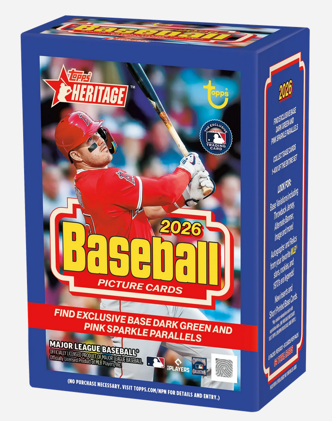 2026 Topps Baseball Heritage Blaster Box