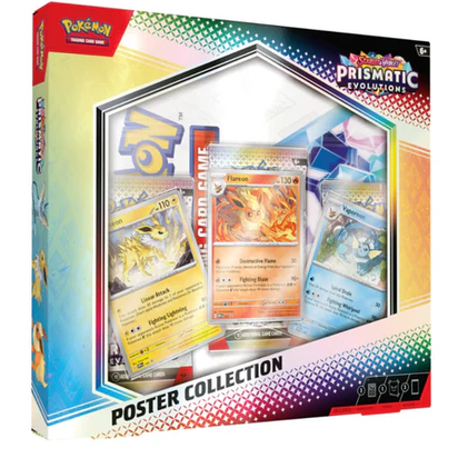 Pokémon Scarlet & Violet: Prismatic Evolutions Poster Collection Box
