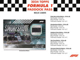 2024 Topps Paddock Pass Formula 1 Blaster Box