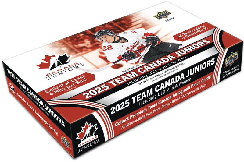 2025 Upper Deck Team Canada Juniors Hobby
