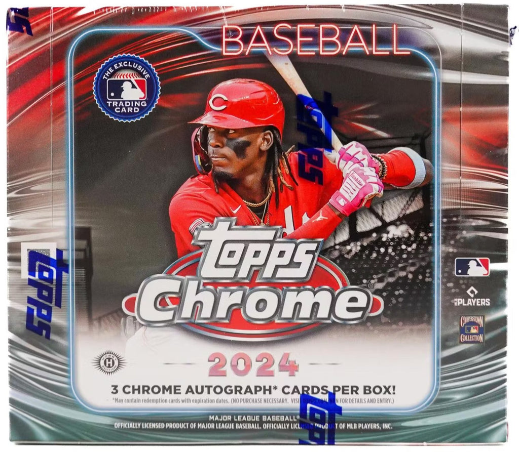 2024 Topps Chrome Baseball Jumbo Box Maple Leaf Sports