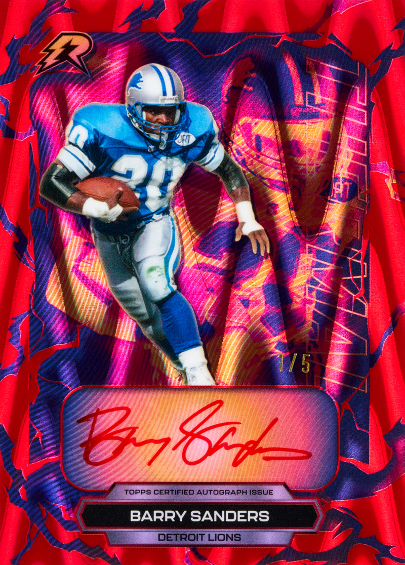 2025 Topps Resurgence Football Blaster Box