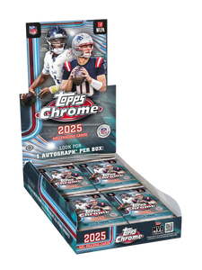 2025 Topps Chrome NFL Hobby Box