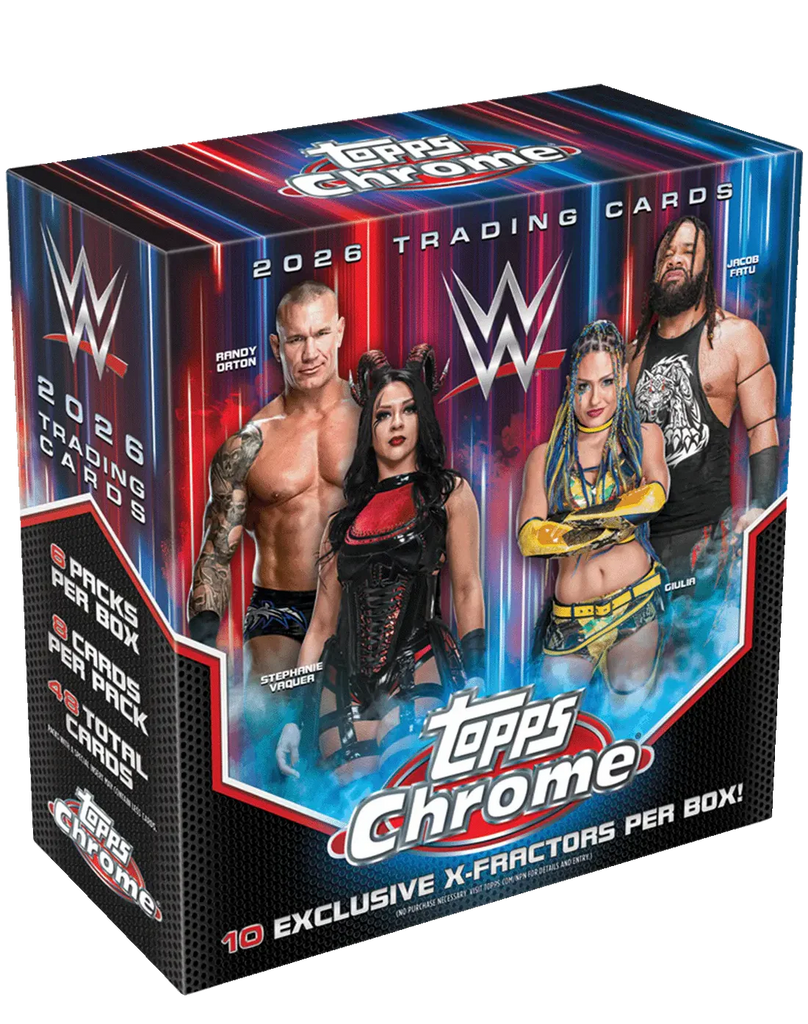 2026 Topps Chrome WWE Mega Box