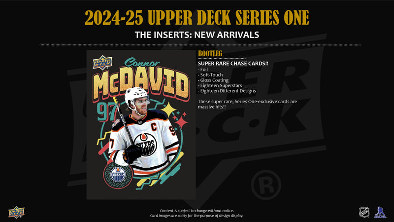 2025/26 Upper Deck Series 1 Hockey 12-Box Hobby Case