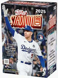 2025 Topps Stadium Club Baseball Blaster Box