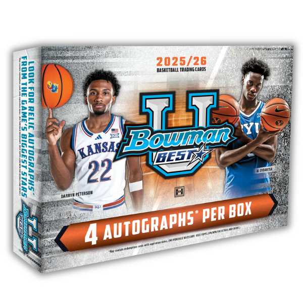 2025/26 Topps Bowman U Best Hobby Box