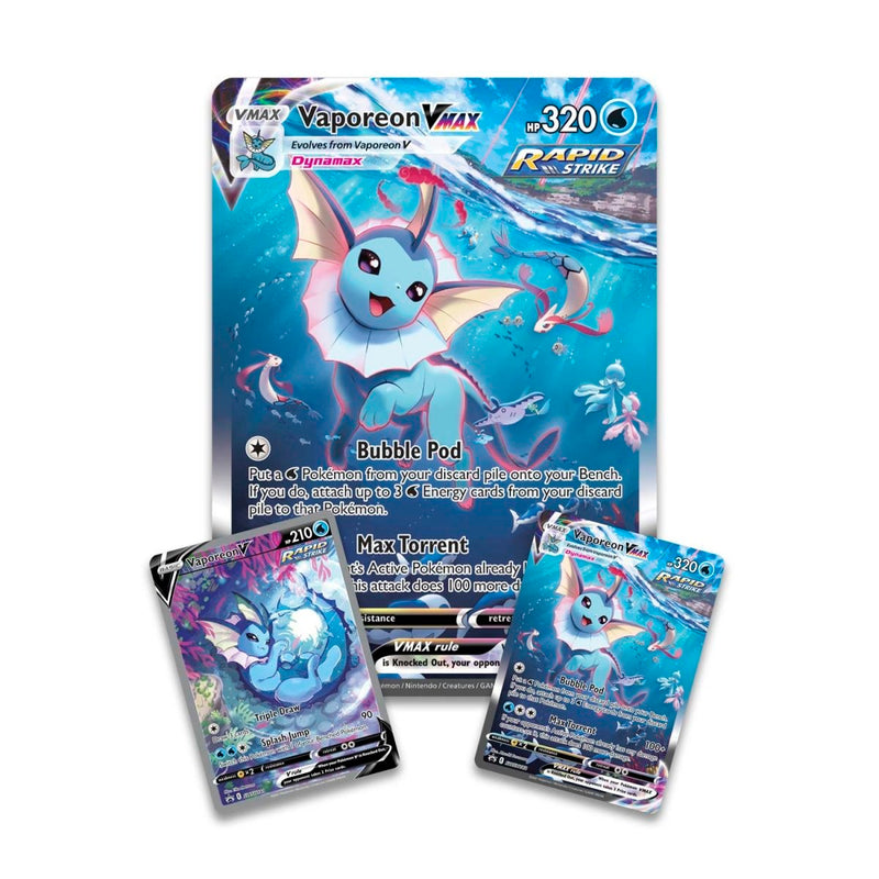Pokémon Scarlet & Violet: Vaporeon VMAX Premium Collection