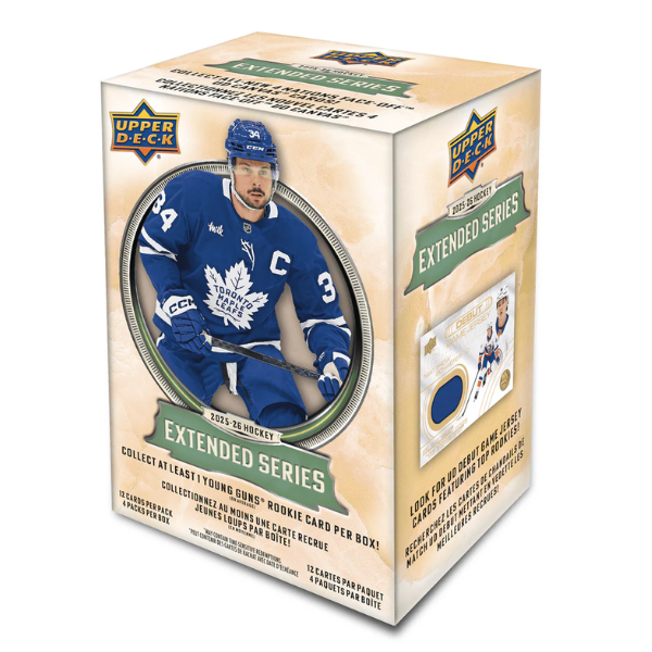 2025-26 Upper Deck Extended Hockey Blaster Box