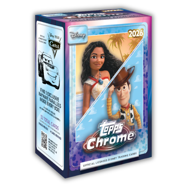 2026 Topps Chrome Disney Blaster Box