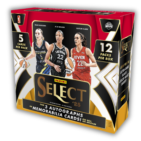 2025 Panini Select WNBA Hobby Box