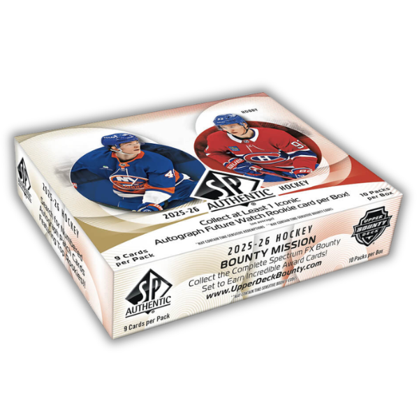 2025-26 Upper Deck SP Authentic Hockey Hobby Box **June 24th**