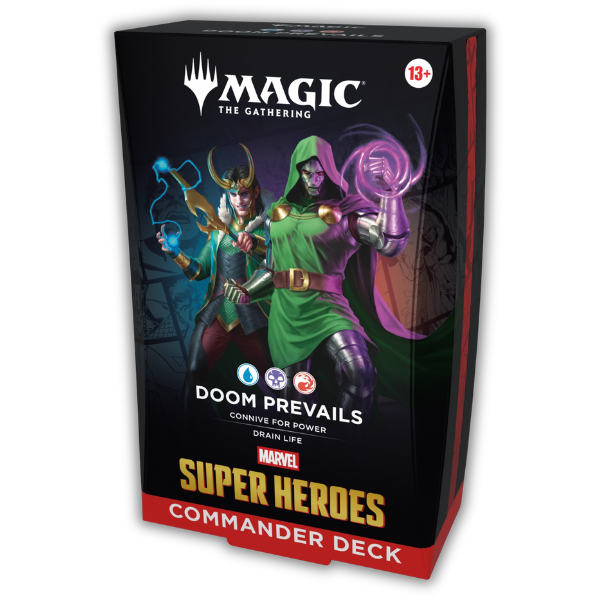 Magic The Gathering Marvel Super Heroes Commander deck DOOM PREVAILS