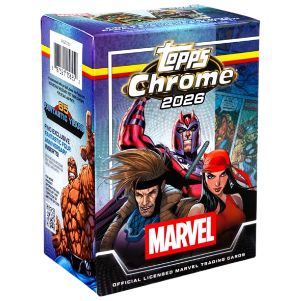 2026 Topps Chrome Marvel Comics Blaster Box