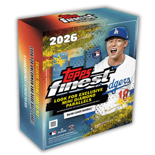 2026 Topps Finest Baseball Mega Box