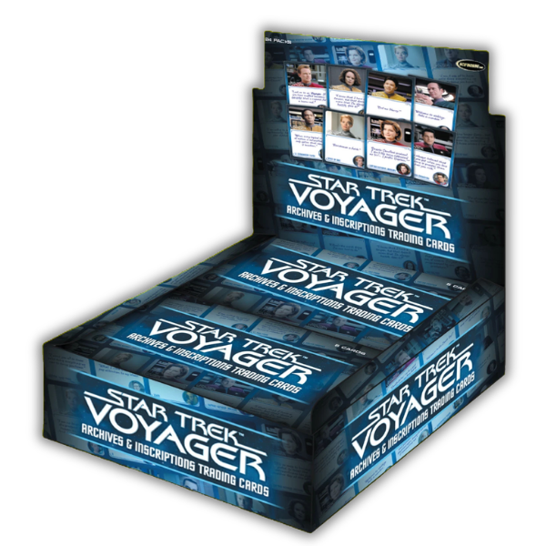 2026 Rittenhouse Star Trek Voyager Archives &amp; Inscriptions Hobby Box