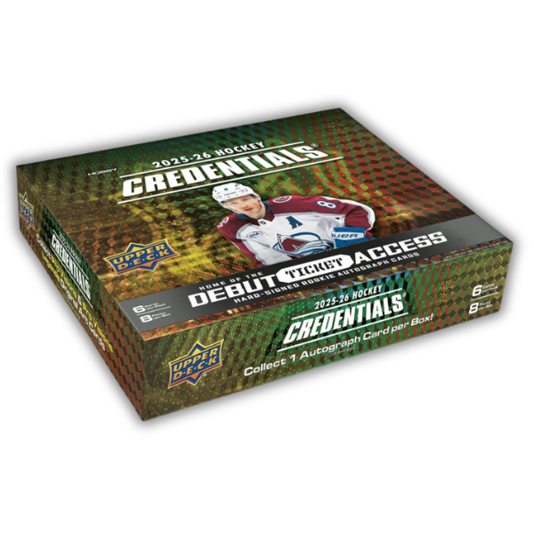 2025/26 Upper Deck Credentials Hockey Hobby Box
