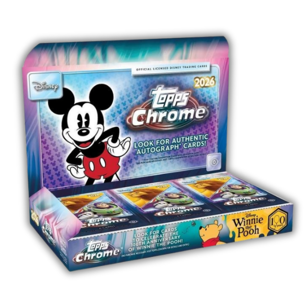 2026 Topps Chrome Disney Hobby Box