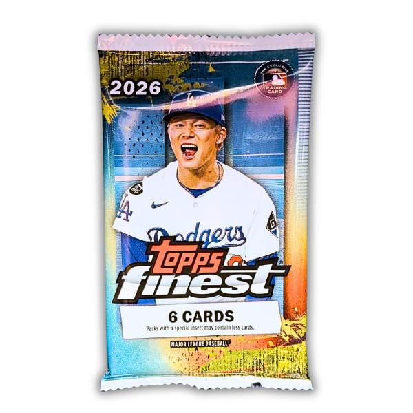 2026 Topps Finest Baseball Retail Pack