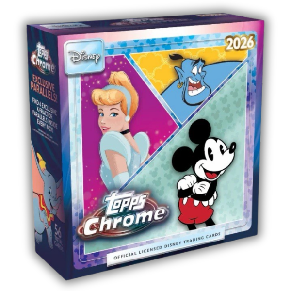 2026 Topps Chrome Disney Mega Box