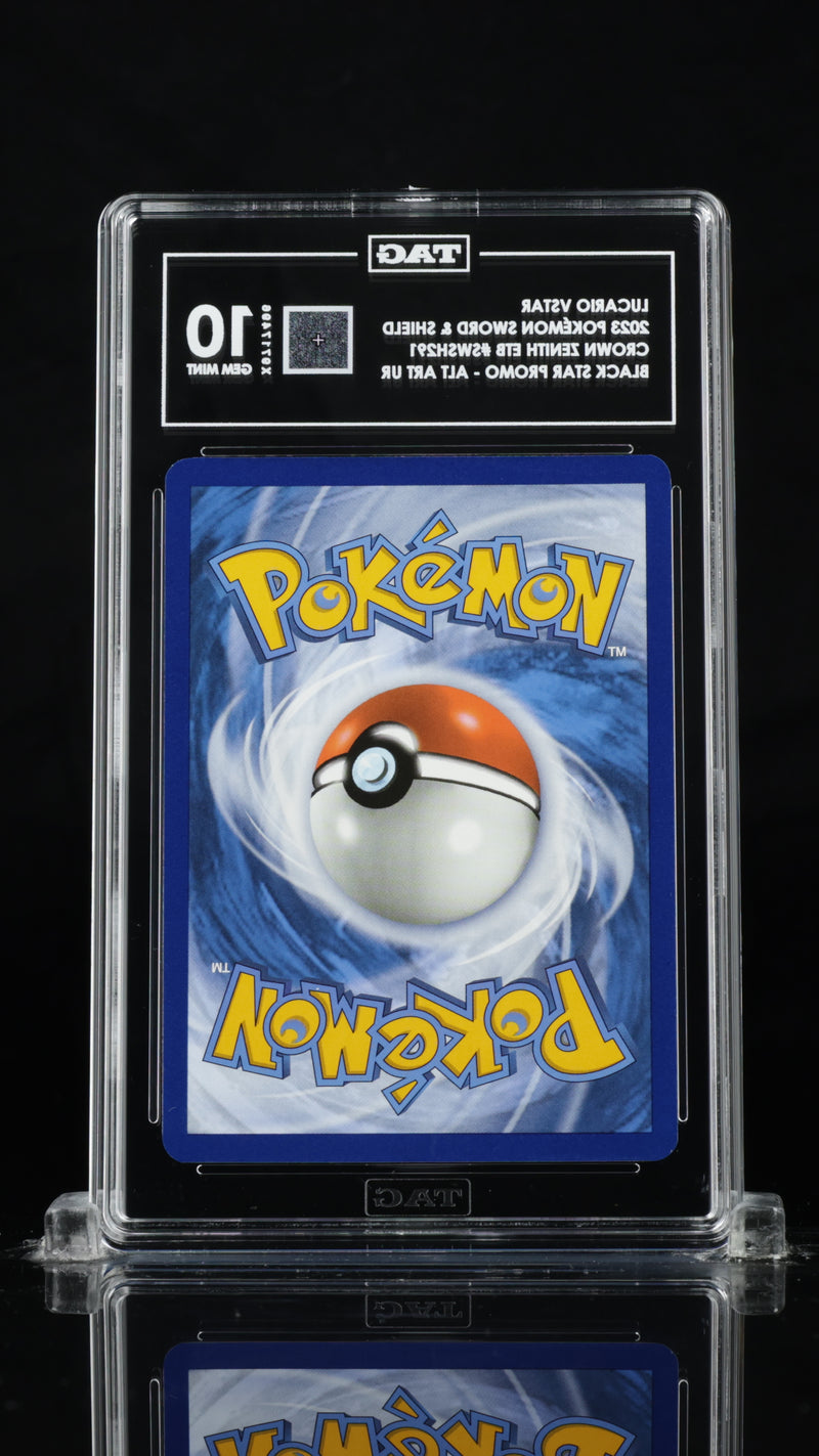 Lucario VSTAR - 2023 Pokémon Sword & Shield Crown Zenith Black Star Promos #SWSH291 TAG 10