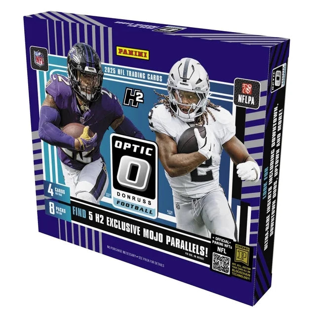 2025 Panini Donruss Optics Football H2 Hobby Box (SHIPS FEB 27)